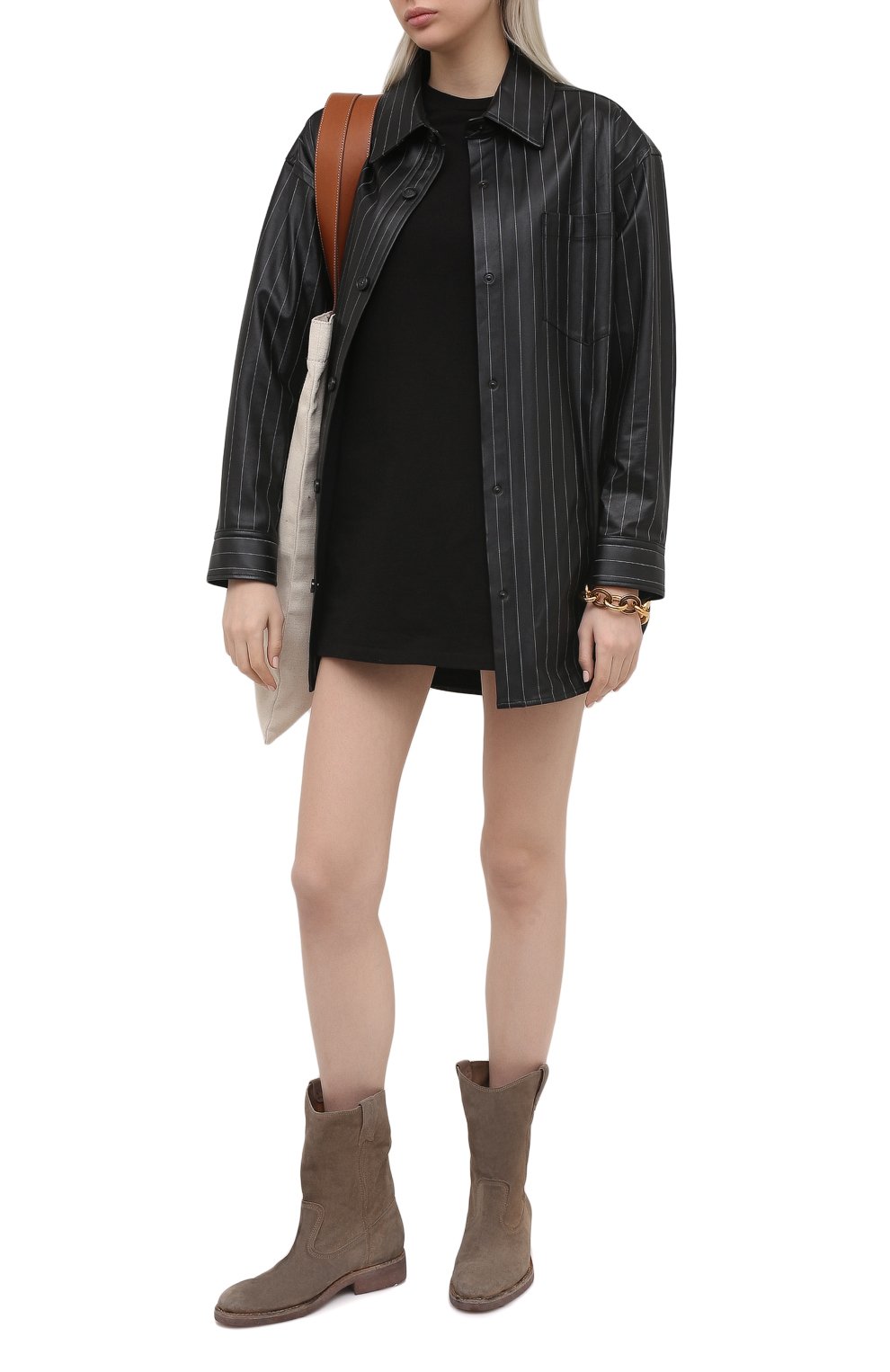 Замшевые сапоги GOLDEN GOOSE DELUXE BRAND, арт. GWF00153.F000677, фото 2