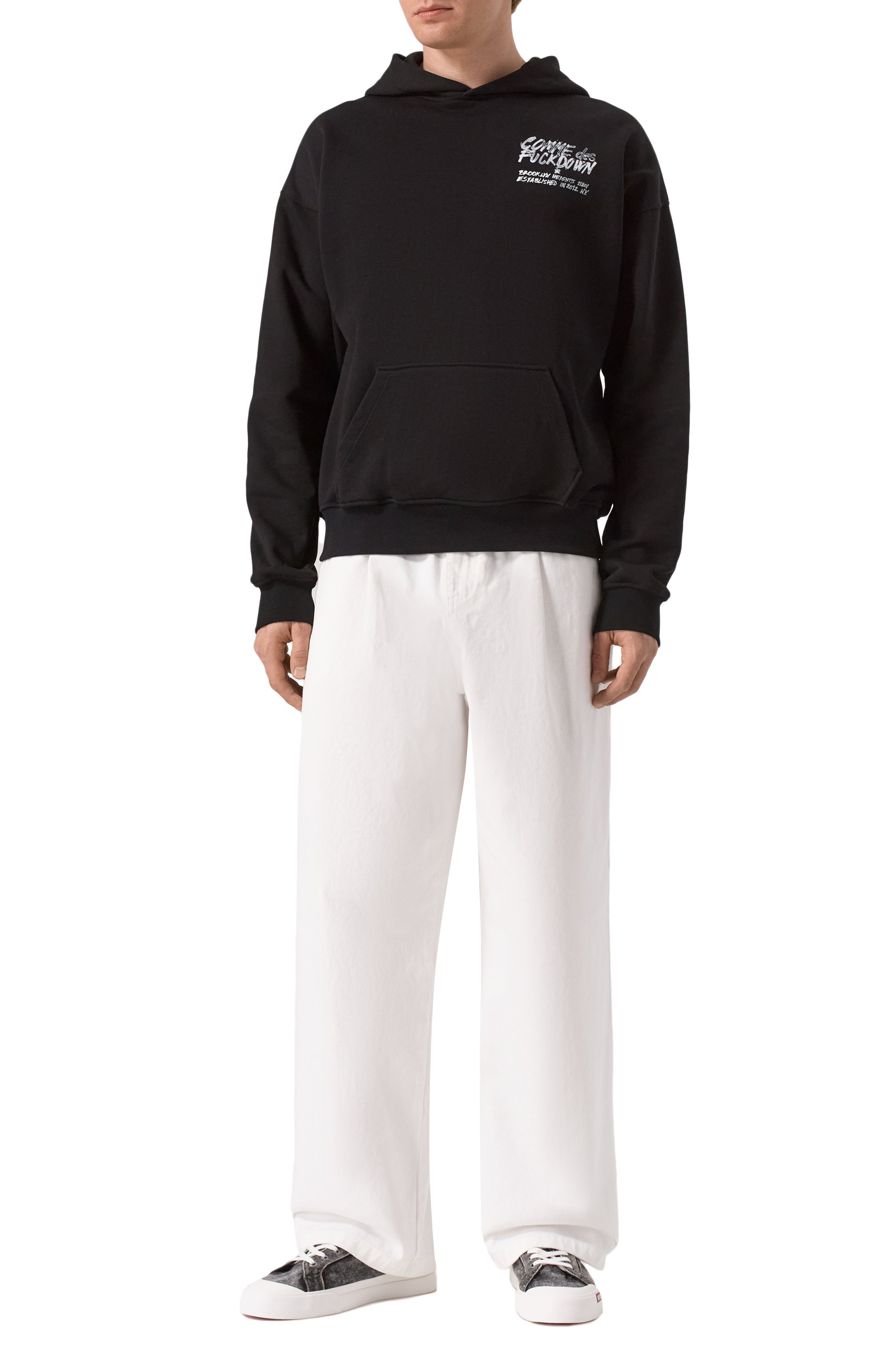 Хлопковое худи COMME DES FUCKDOWN, арт. CFABM01520, фото 2