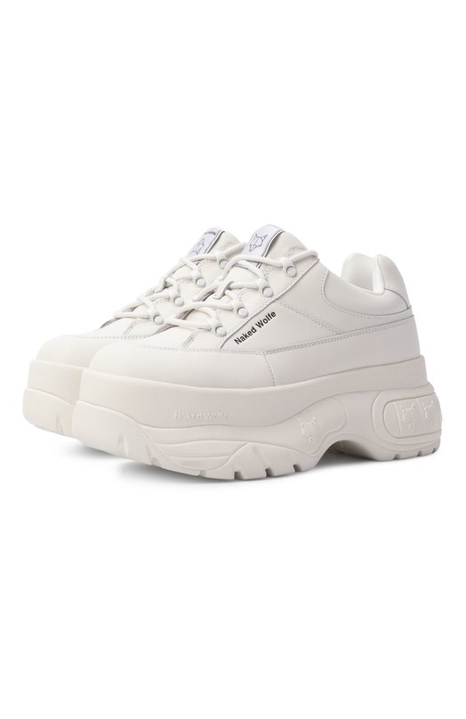 Кожаные кроссовки Sporty Naked Wolfe SP0RTY/C0W LEATHER Белый SP0RTY/C0W LEATHER