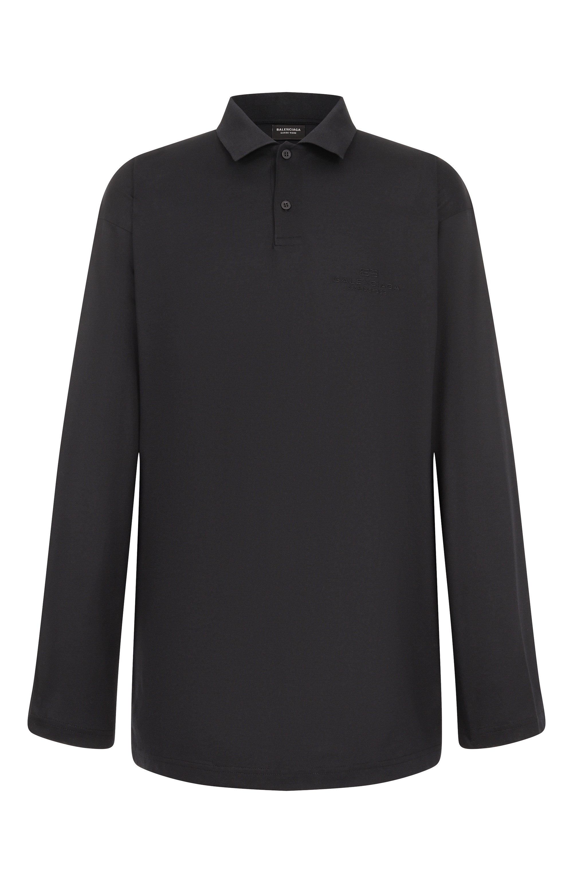 Хлопковое поло garde-robe BALENCIAGA, арт. 806144/TRVW4, фото 1