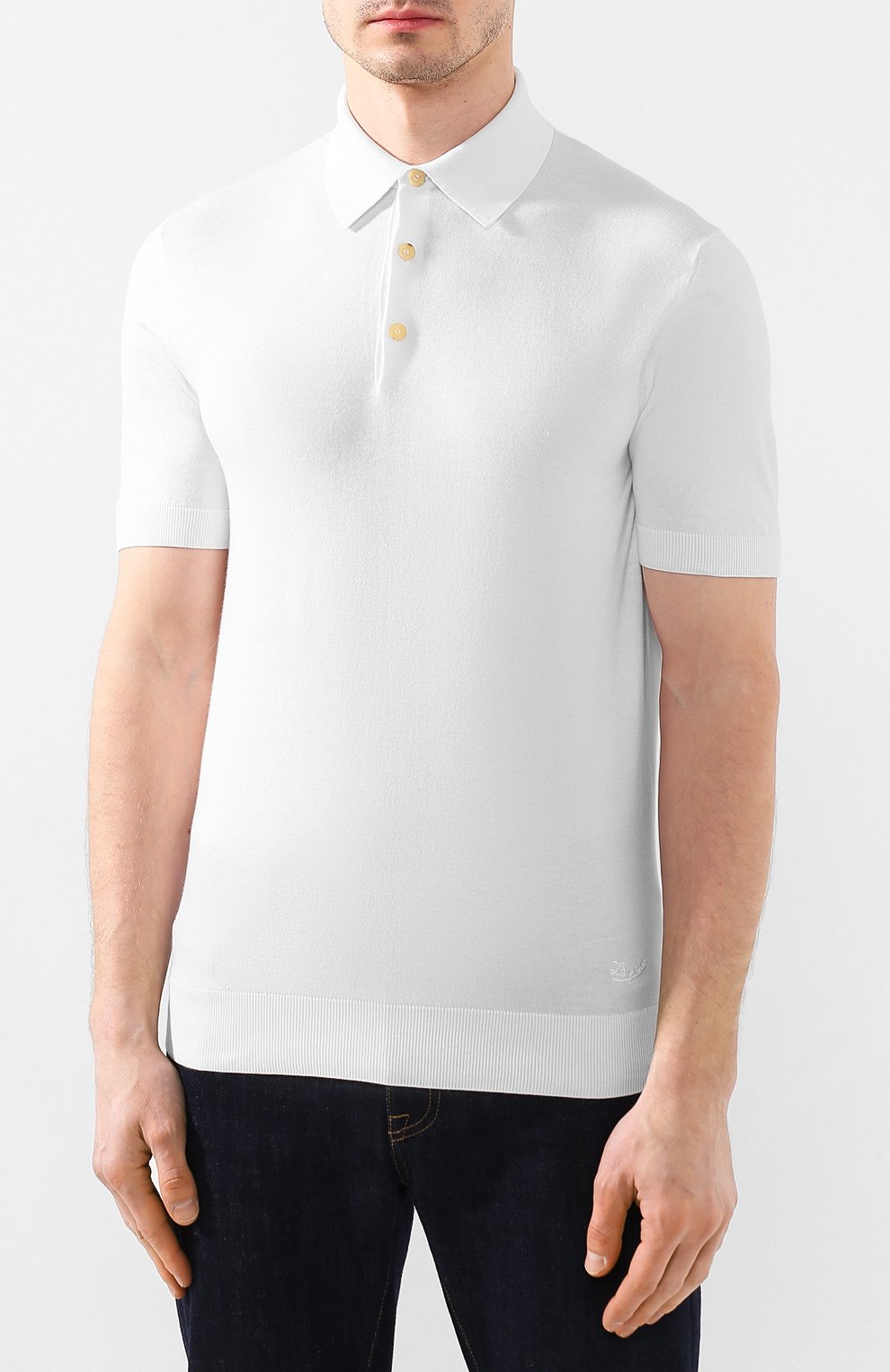 Хлопковое поло ZEGNA, арт. UUC90/C32, фото 3
