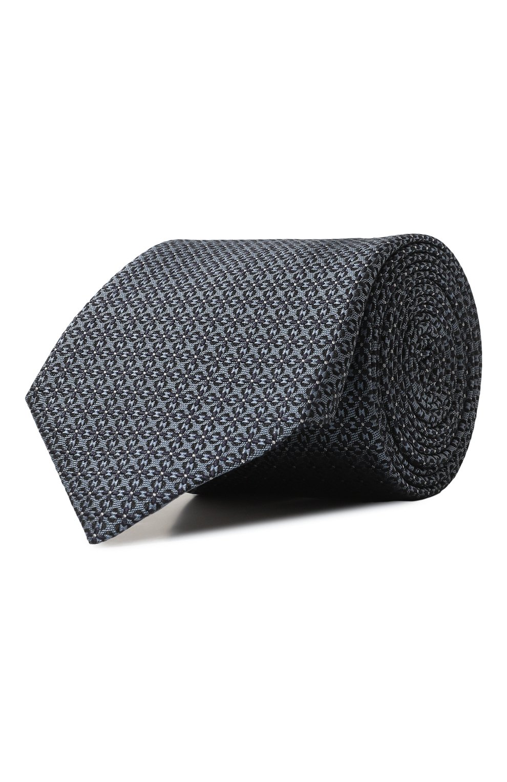 Шелковый галстук CANALI синего цвета по цене 16250 руб., арт. 18/HJ04076, фото 1 Шелковый галстук CANALI, арт. 18/HJ04076, фото 1