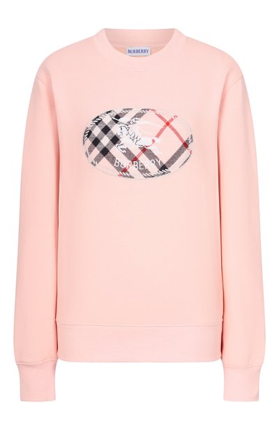 Женский хлопковый свитшот BURBERRY, арт. 8128061