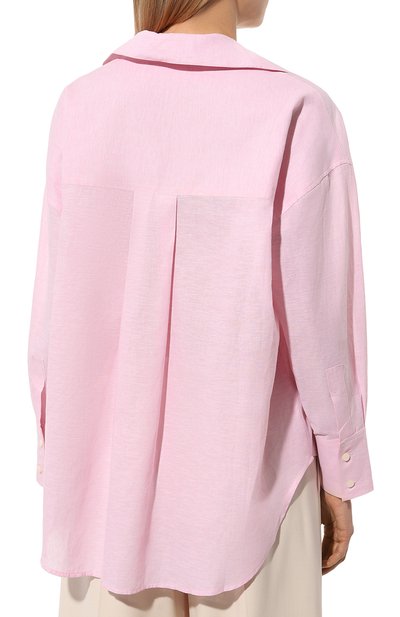 Рубашка изо льна и хлопка PIETRO BRUNELLI, арт. CA2402 PK/LI0018, фото 4