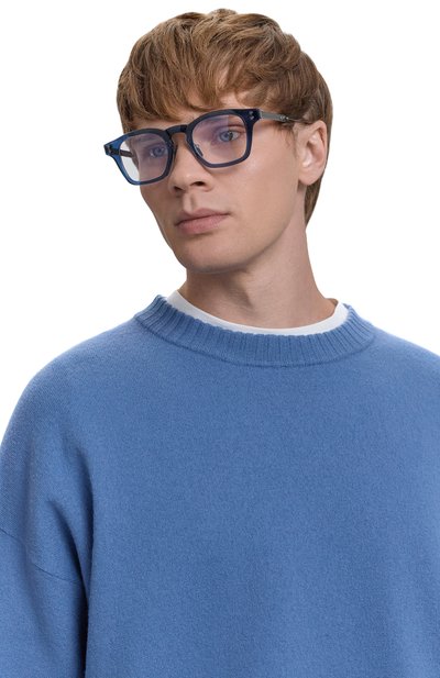 Оправа AKONI синего цвета по цене 99000 руб., арт. AKX-418D, фото 2 Оправа AKONI, арт. AKX-418D, фото 2