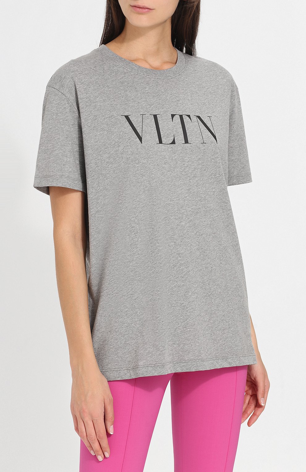 Хлопковая футболка VALENTINO, арт. QB3MG07D3V6, фото 3