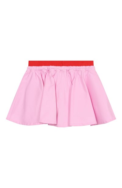 Хлопковая юбка MSGM KIDS, арт. S5MSJGST264, фото 2