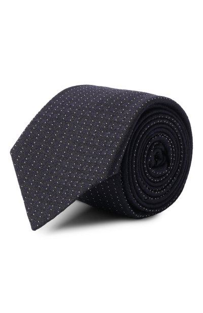 Мужской галстук из шелка и шерсти CANALI, арт. 18/HJ04636