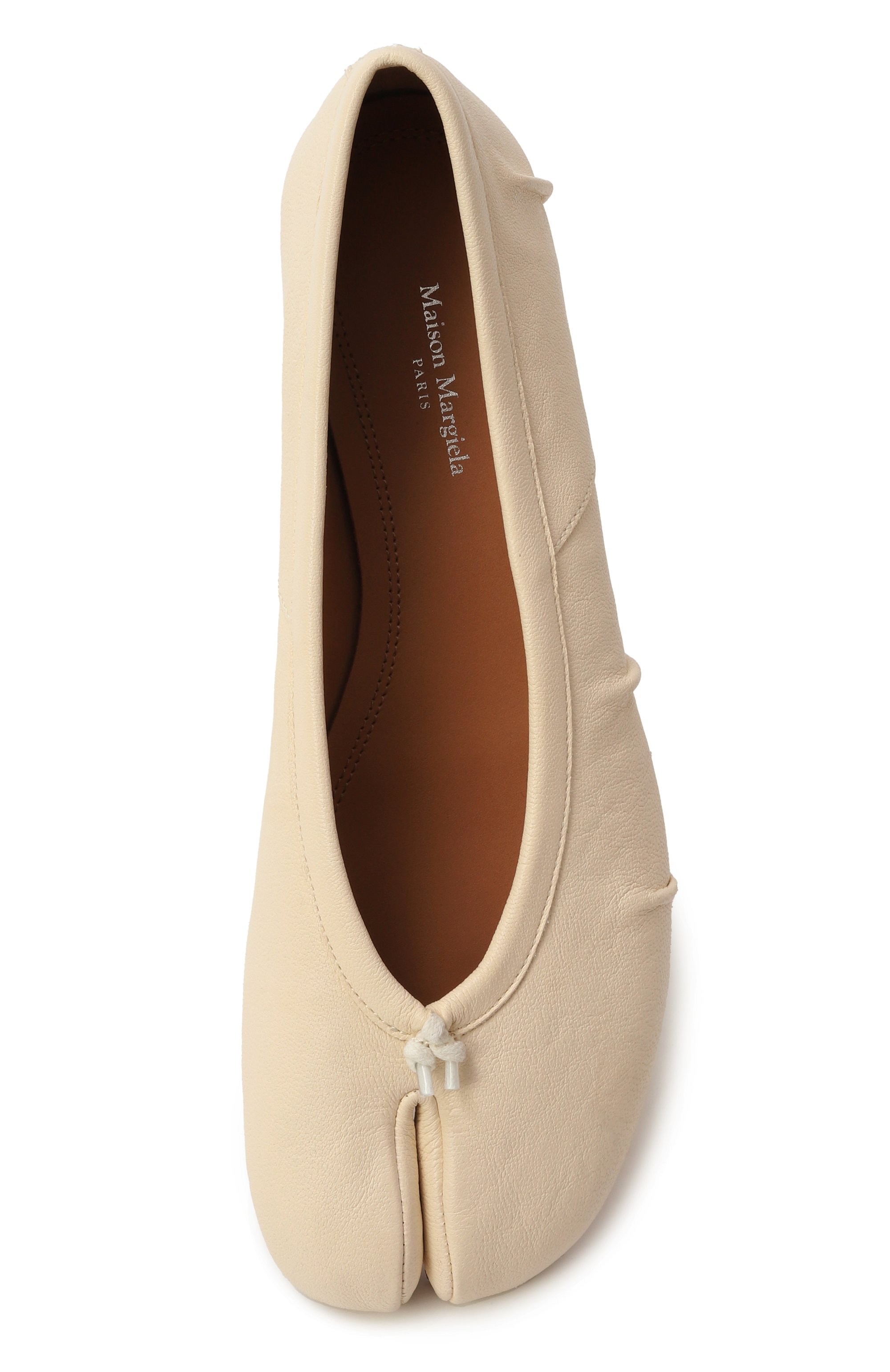 Кожаные балетки tabi MAISON MARGIELA, арт. S58WZ0127/P6378, фото 6