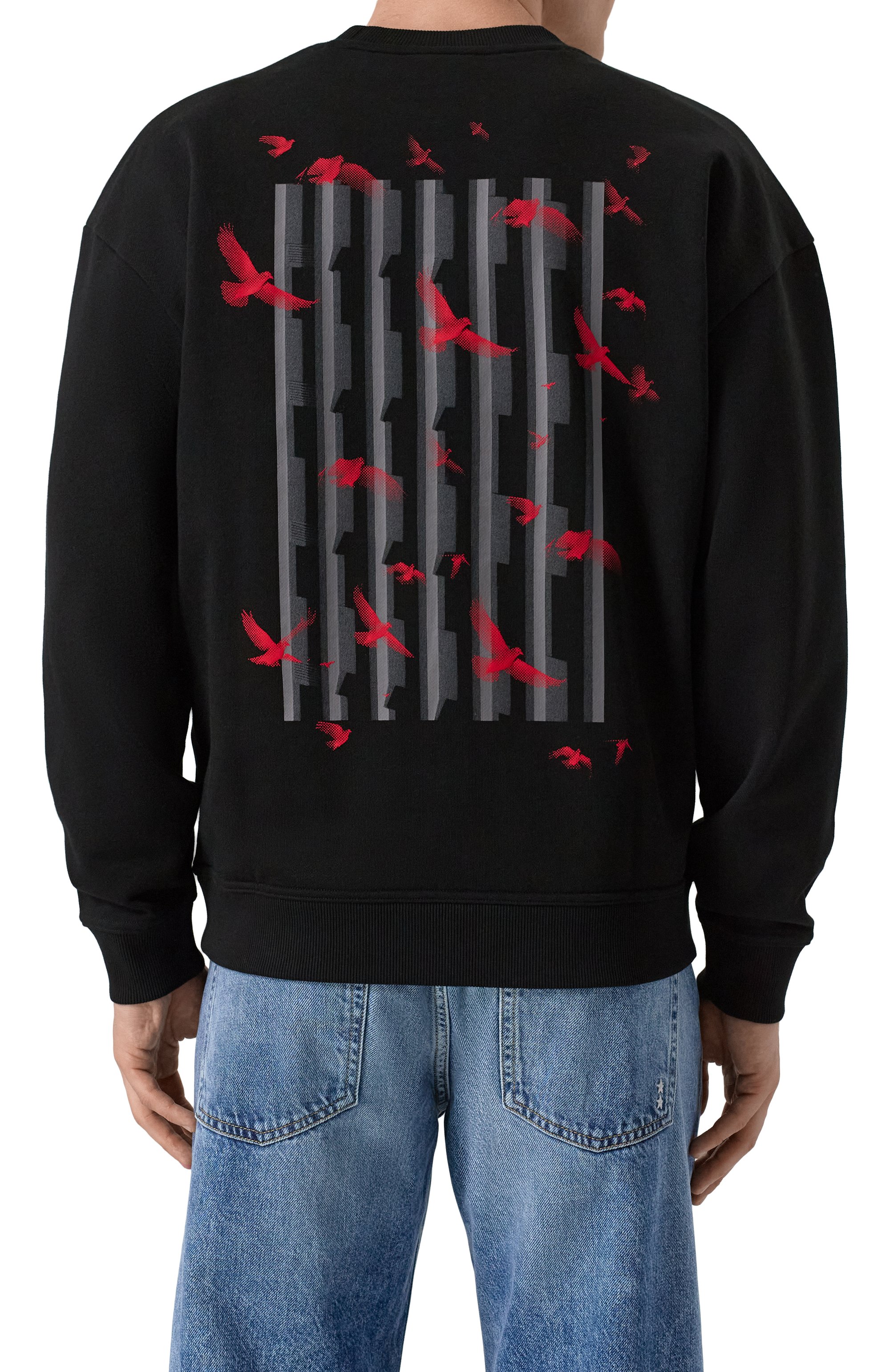 Хлопковый свитшот HUGO, арт. 50544533, фото 4