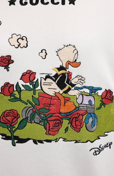 Хлопковый свитшот disney x gucci GUCCI, арт. 617964/XJDA7, фото 5