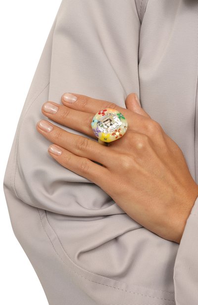 Кольцо LILI ARCHIVE желтого цвета по цене 28050 руб., арт. RMKVFL1, фото 2 Кольцо LILI ARCHIVE, арт. RMKVFL1, фото 2