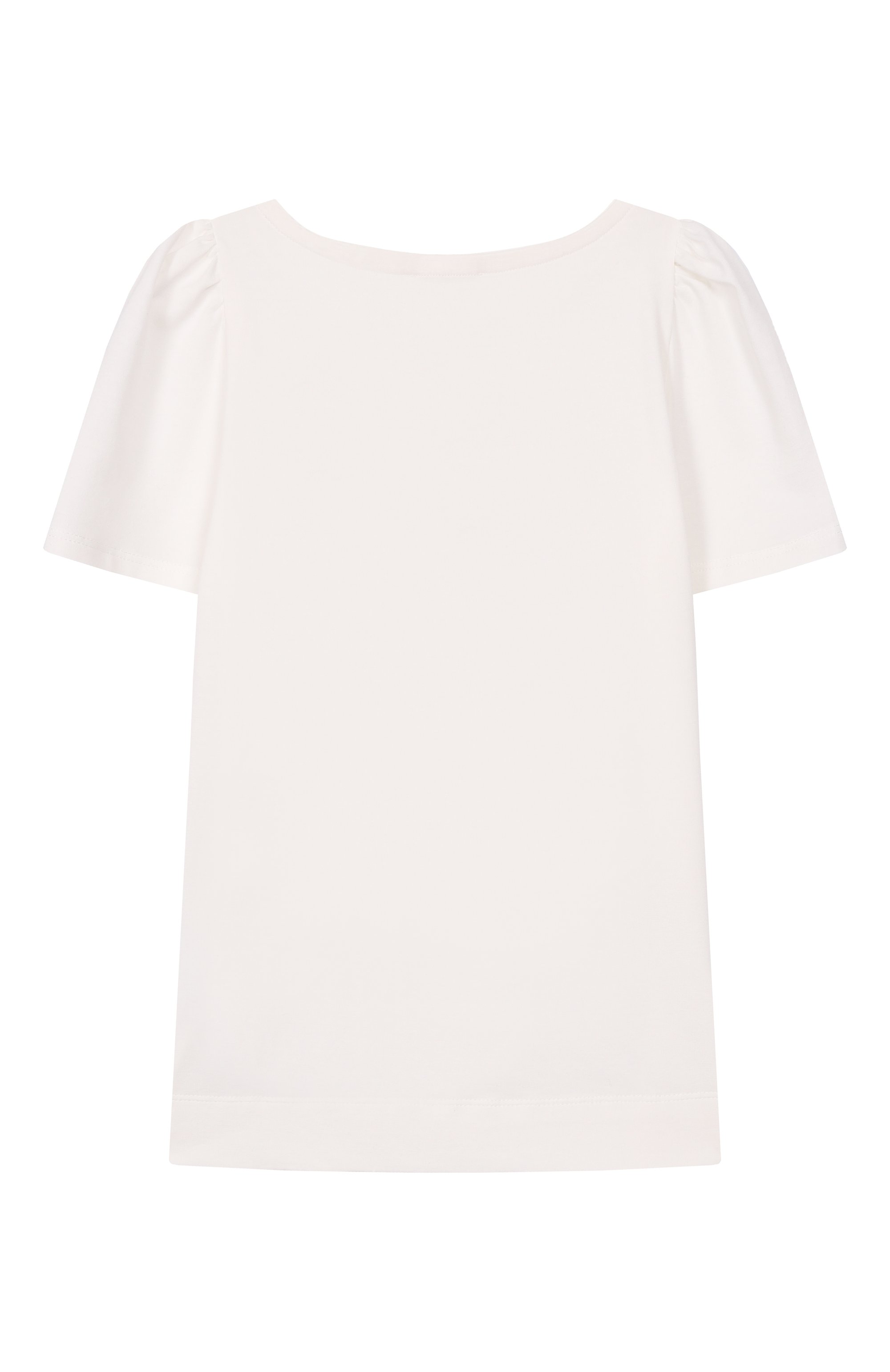 Хлопковая футболка MONNALISA, арт. 71G602, фото 2