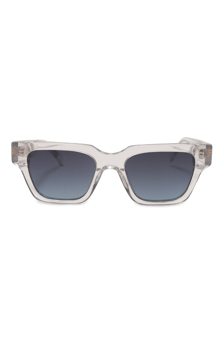 Женские солнцезащитные очки G.O.D. EYEWEAR серого цвета, арт. THIRTY FIVE CRYSTAL GREY/BLUE | Фото 3 (Тип очков: С/з; Региональные ограничения белый список (Axapta Mercury): Не проставлено; Материал: Пластик; Нос: Не проставлено; Оптика Гендер: оптика-женское; Очки форма: Квадратные)