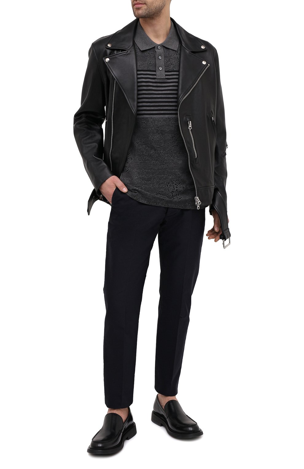 Хлопковое поло BERLUTI, арт. R19JPS44-001, фото 2