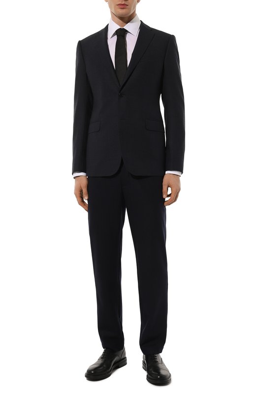 Шерстяной пиджак Emporio Armani EM000095/TE10982 Синий  EM000095/TE10982 Фото 3