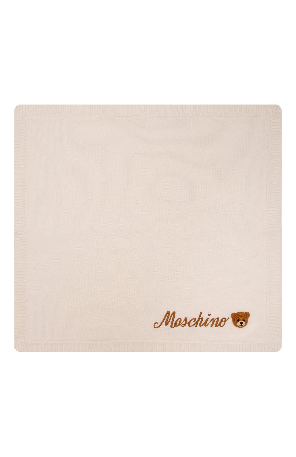 Одеяло из хлопка и шерсти MOSCHINO, арт. MUB00D/LHE45, фото 3