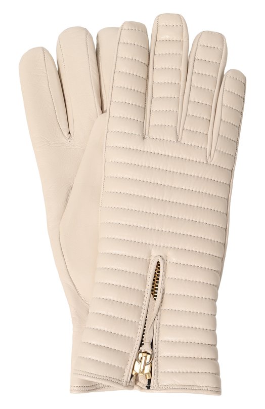 Кожаные перчатки Kiton D58905K0533F05 Кремовый D58905K0533F05