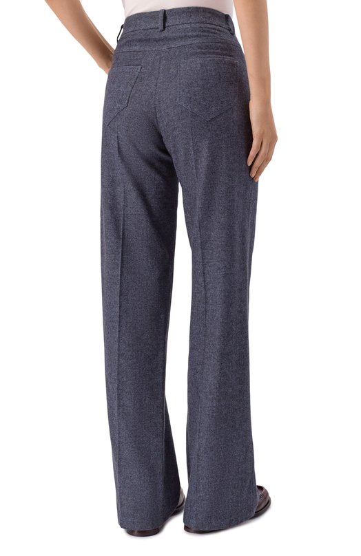 Брюки из кашемира и хлопка Kiton D52114K0128A02 Синий  D52114K0128A02 Фото 4