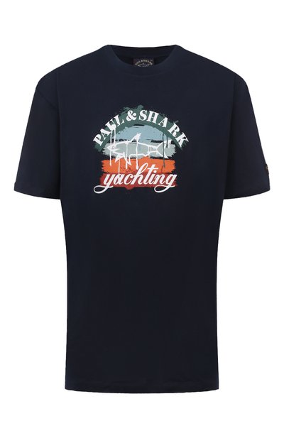 Хлопковая футболка PAUL&SHARK, арт. 13311668/3XL-6XL, фото 1