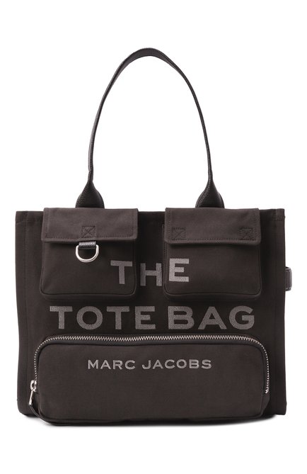 Женская сумка the cargo tote large MARC JACOBS (THE) черного цвета, арт. 2S4HTT005H03 | Фото 1 (Материал сплава: Проставлено; Размер: large; Драгоценные камни: Проставлено; Материал: Текстиль)