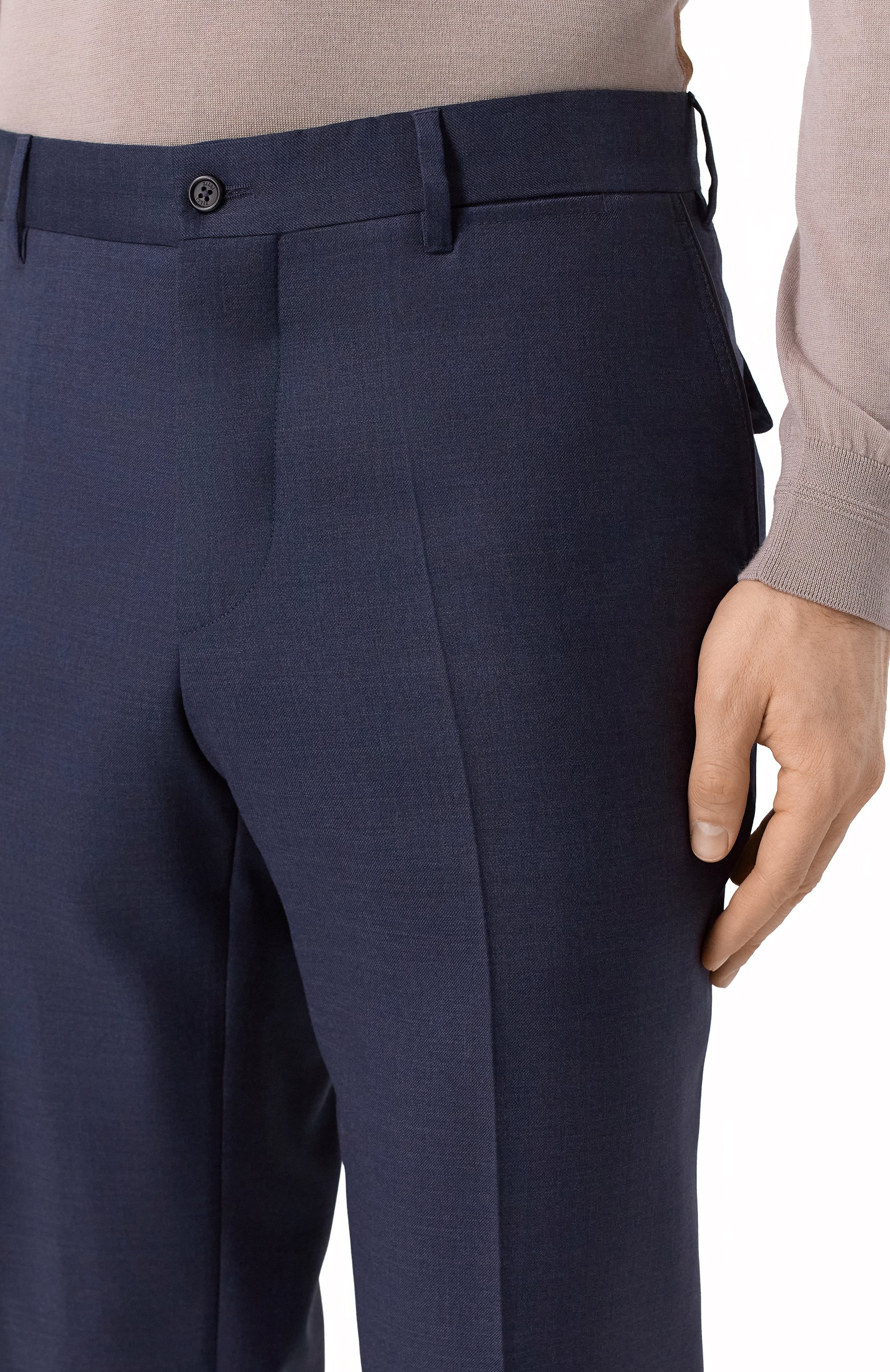 Шерстяные брюки ZILLI, арт. CP0005M020042015U, фото 5