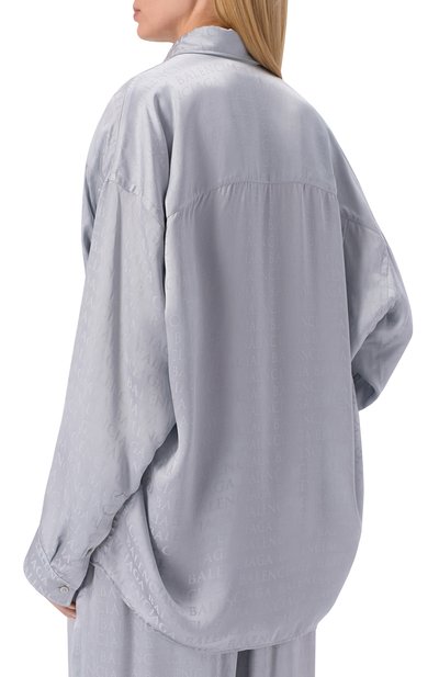 Рубашка из вискозы BALENCIAGA, арт. 850978/TT054, фото 4