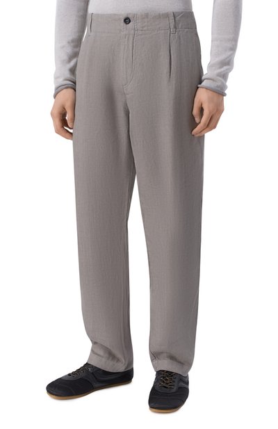 Льняные брюки HANNES ROETHER, арт. PA21DRE.6048, фото 3