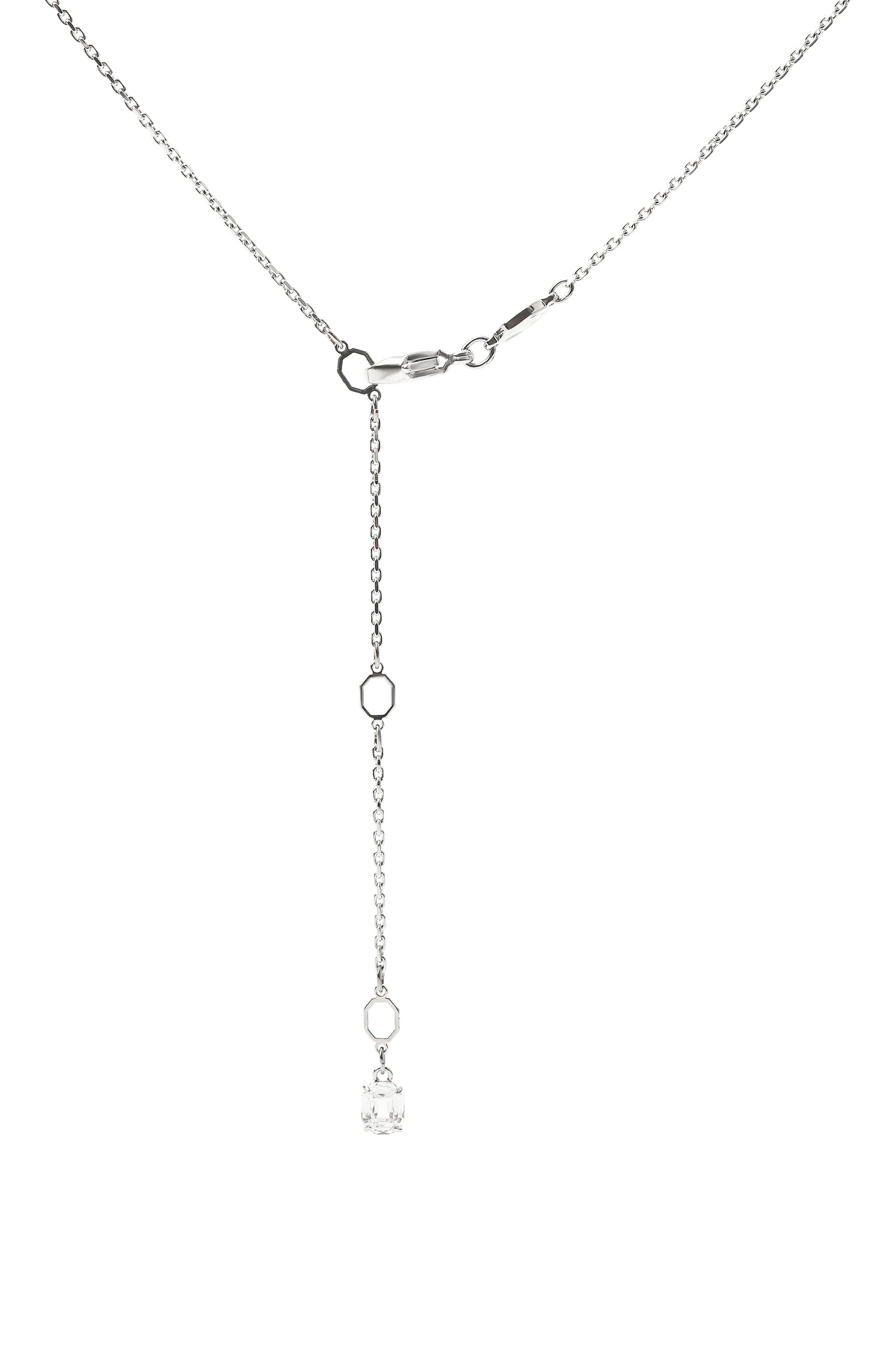 Подвеска idyllia на цепочке SWAROVSKI серебряного цвета по цене 19850 руб., арт. 5691484, фото 4 Подвеска idyllia на цепочке SWAROVSKI, арт. 5691484, фото 4