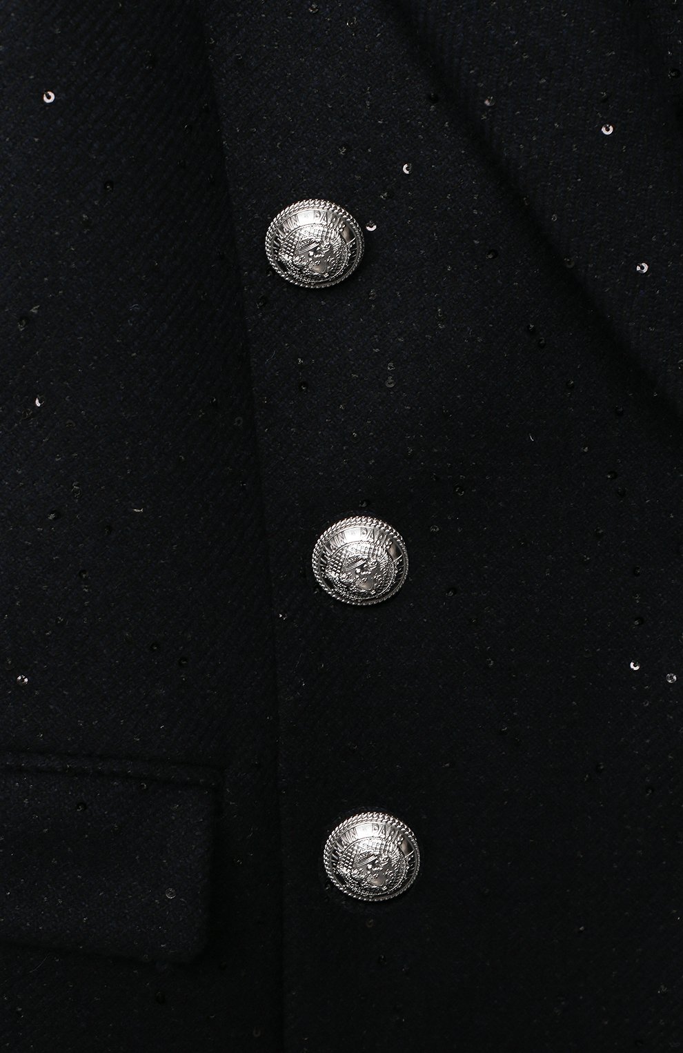 Шерстяное пальто BALMAIN, арт. 6N2030/NB160/12-16, фото 3