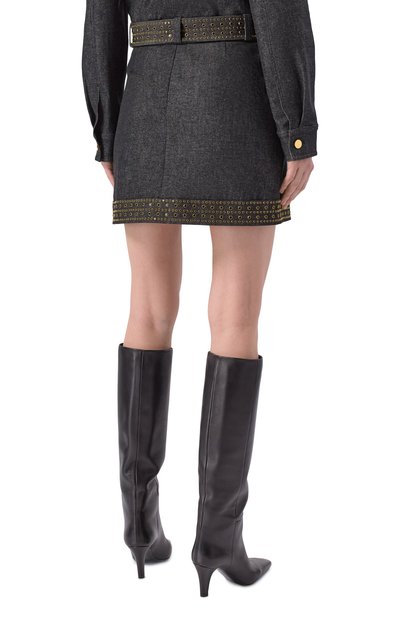 Джинсовая юбка ELIE SAAB, арт. SK241EF25/DE002, фото 4