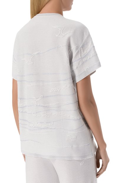 Пуловер из хлопка и вискозы AND THE BRAND, арт. S26-TS015-1404-104, фото 4