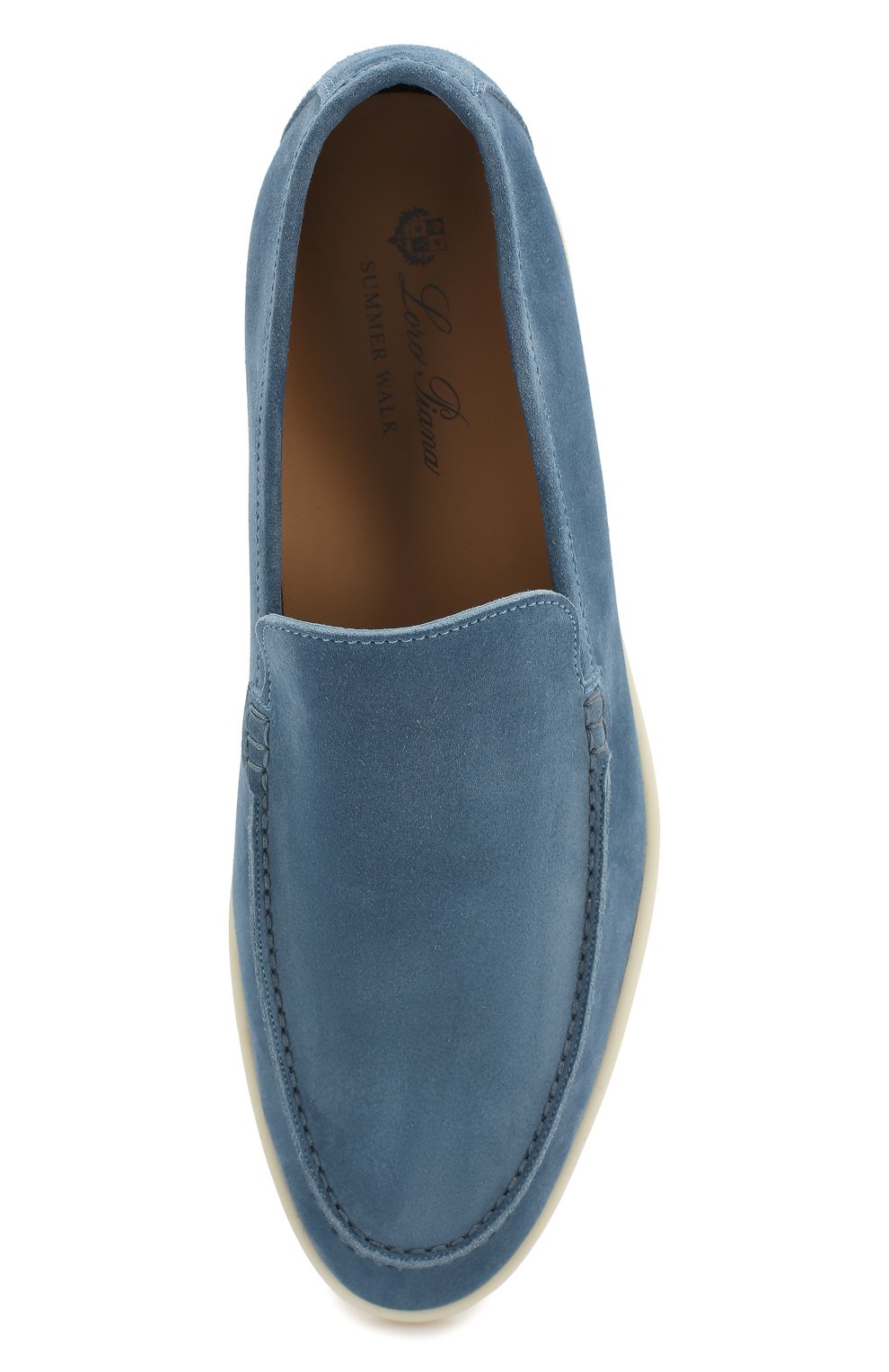 Замшевые лоферы summer walk LORO PIANA, арт. FAE8124, фото 5