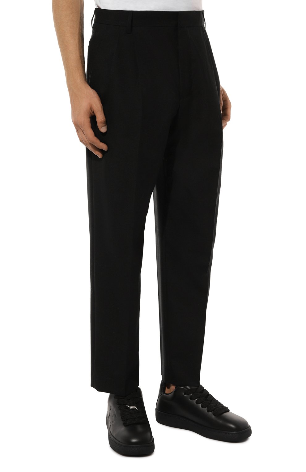 Шерстяные брюки DRIES VAN NOTEN, арт. 242-020901-9210, фото 3