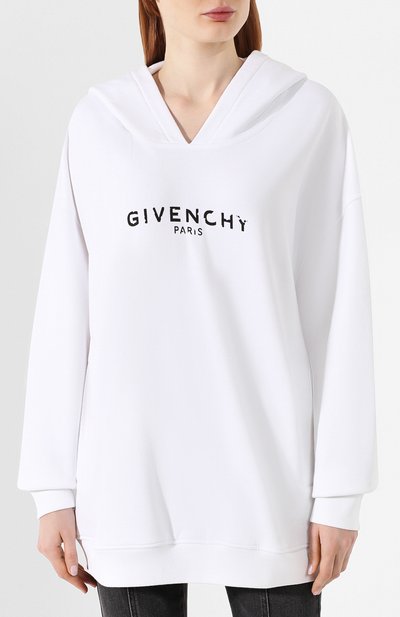 Хлопковое худи GIVENCHY, арт. BWJ00B3Z0Y, фото 3