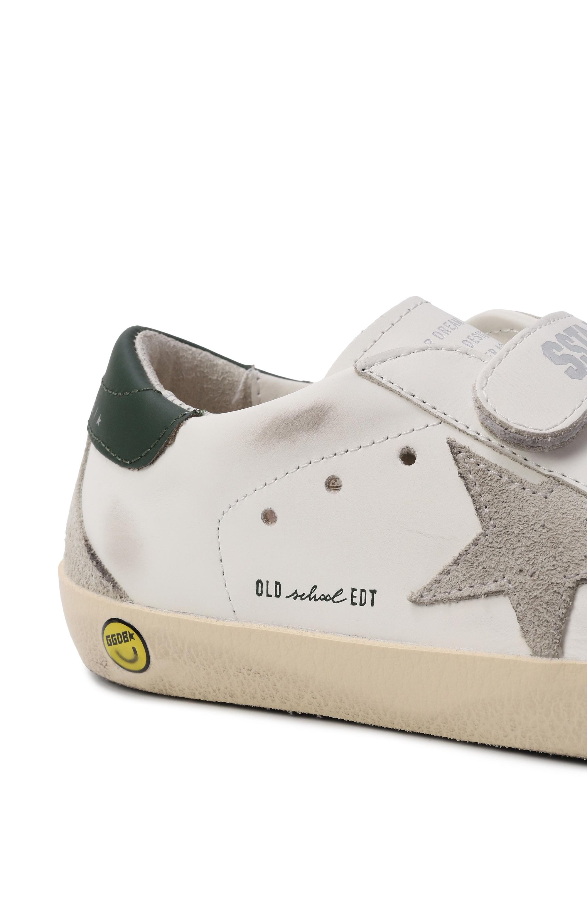 Кожаные кеды old school GOLDEN GOOSE DELUXE BRAND, арт. GTF00177.F008042, фото 5