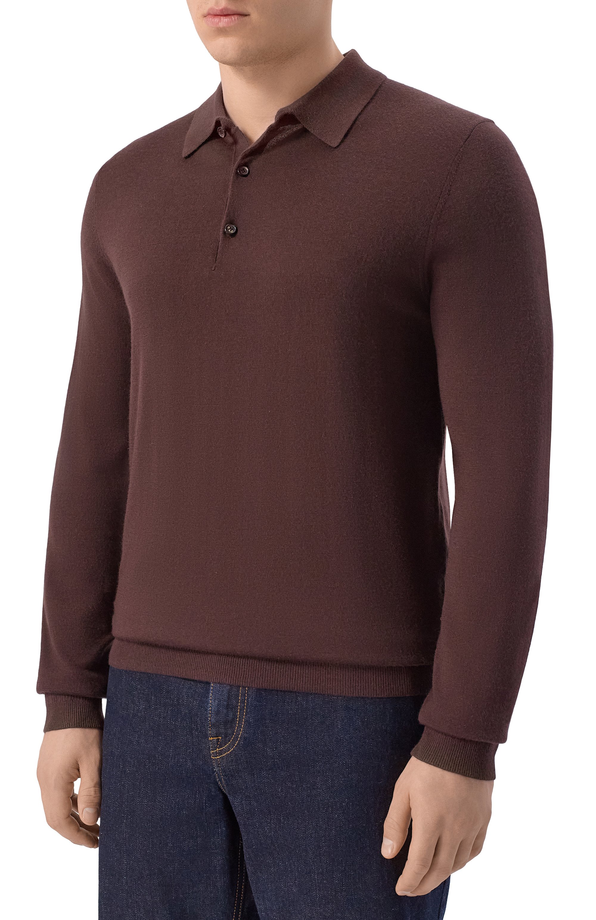 Поло  из шерсти и кашемира BOGNER, арт. 88411325, фото 3