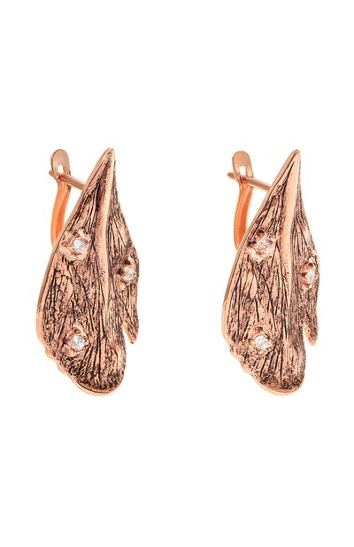 Серьги лепестки пиона MIDGARD PARIS, арт. 5778w, фото 3