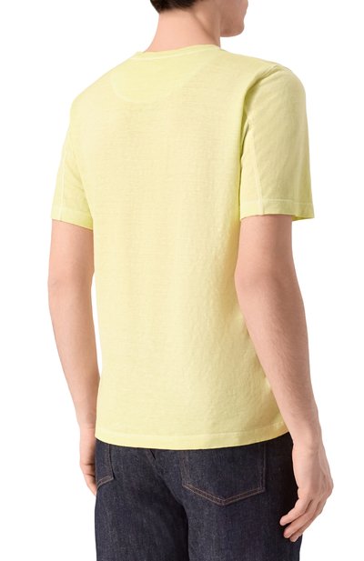 Футболка изо льна и хлопка 120% LINO, арт. 33ALIM7186/G308/S01, фото 4