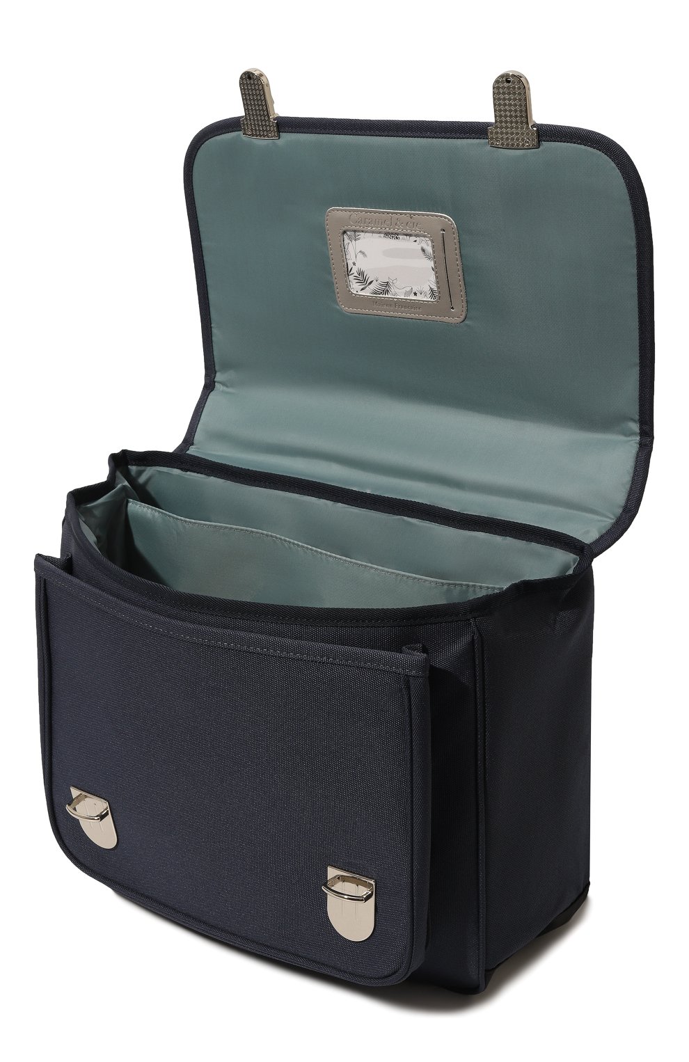 Портфель medium CARAMEL ET CIE темно-серого цвета по цене 16300 руб., арт. MSA08, фото 3 Портфель medium CARAMEL ET CIE, арт. MSA08, фото 3