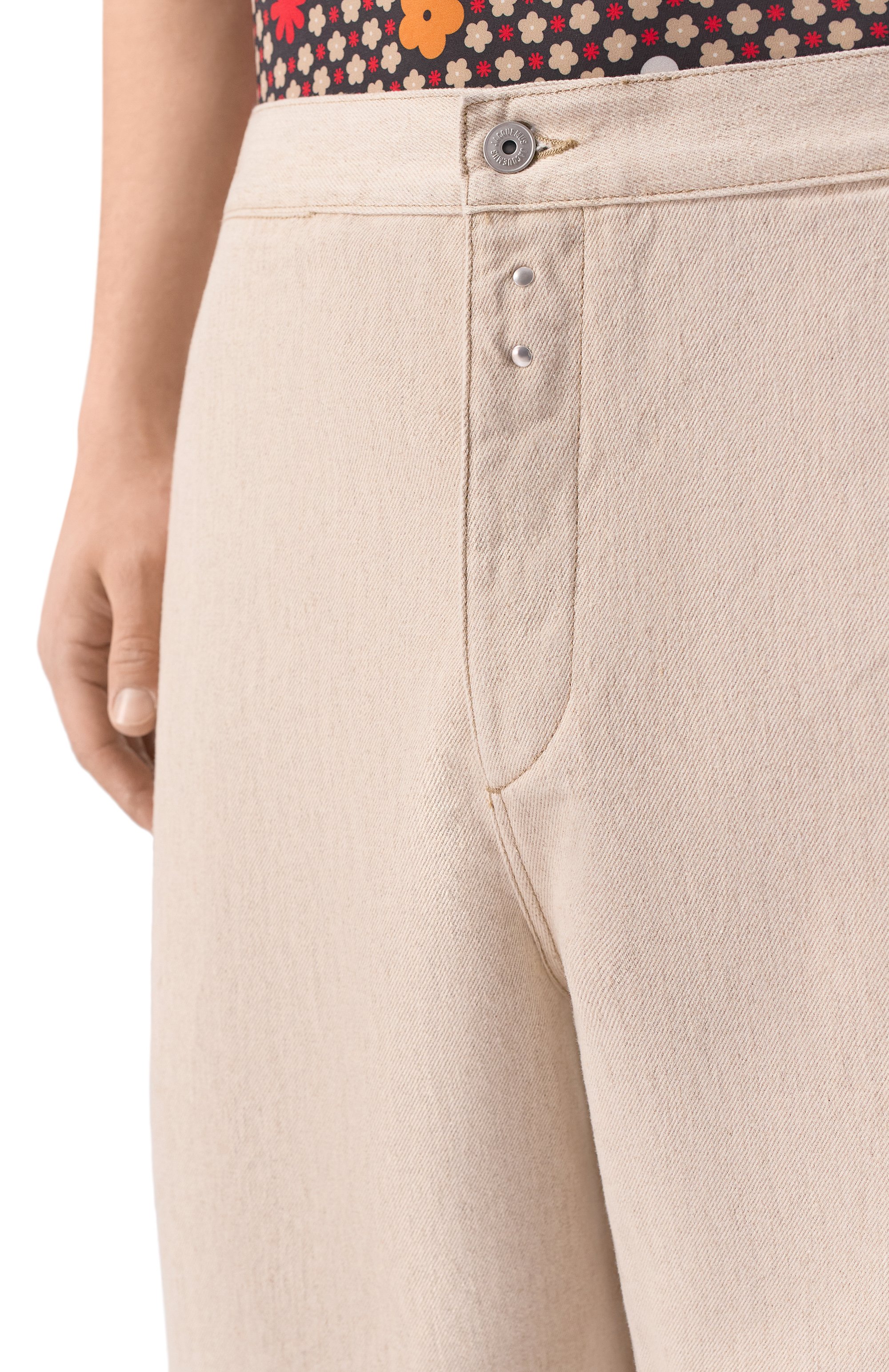 Хлопковые брюки JACQUEMUS, арт. 26EPAM00550/AD00044, фото 5