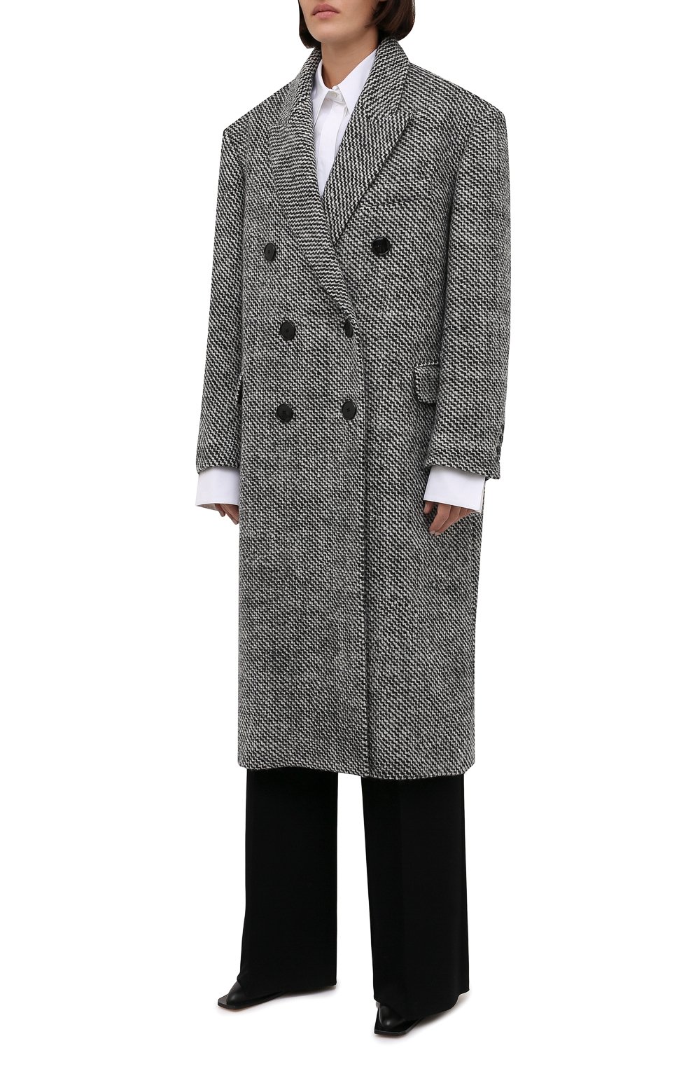 Шерстяное пальто ISABEL MARANT, арт. MA1055-21A009I/L0JIMIK0, фото 3