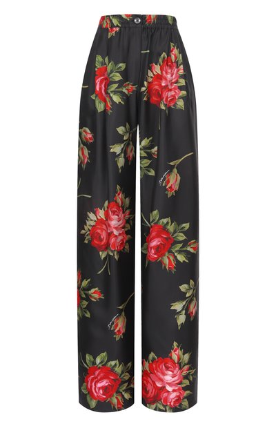 Женская шелковые брюки DOLCE & GABBANA, арт. FTDIVT/IS11G