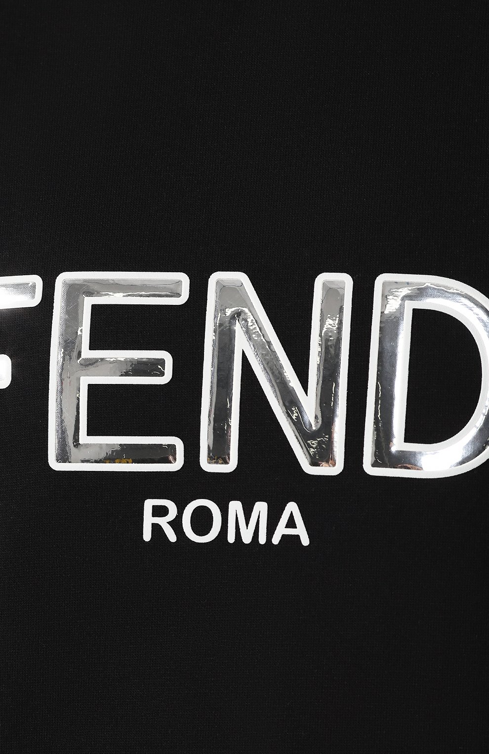 Хлопковый свитшот FENDI черного цвета по цене 46500 руб., арт. FAF089 A6JD, фото 5 Хлопковый свитшот FENDI, арт. FAF089 A6JD, фото 5