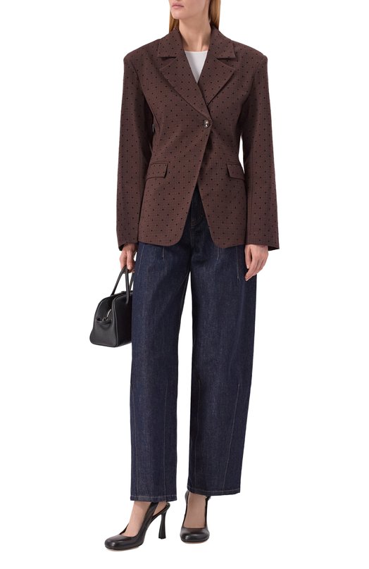 Жакет Ganni A1020020 Коричневый  A1020020 Фото 2