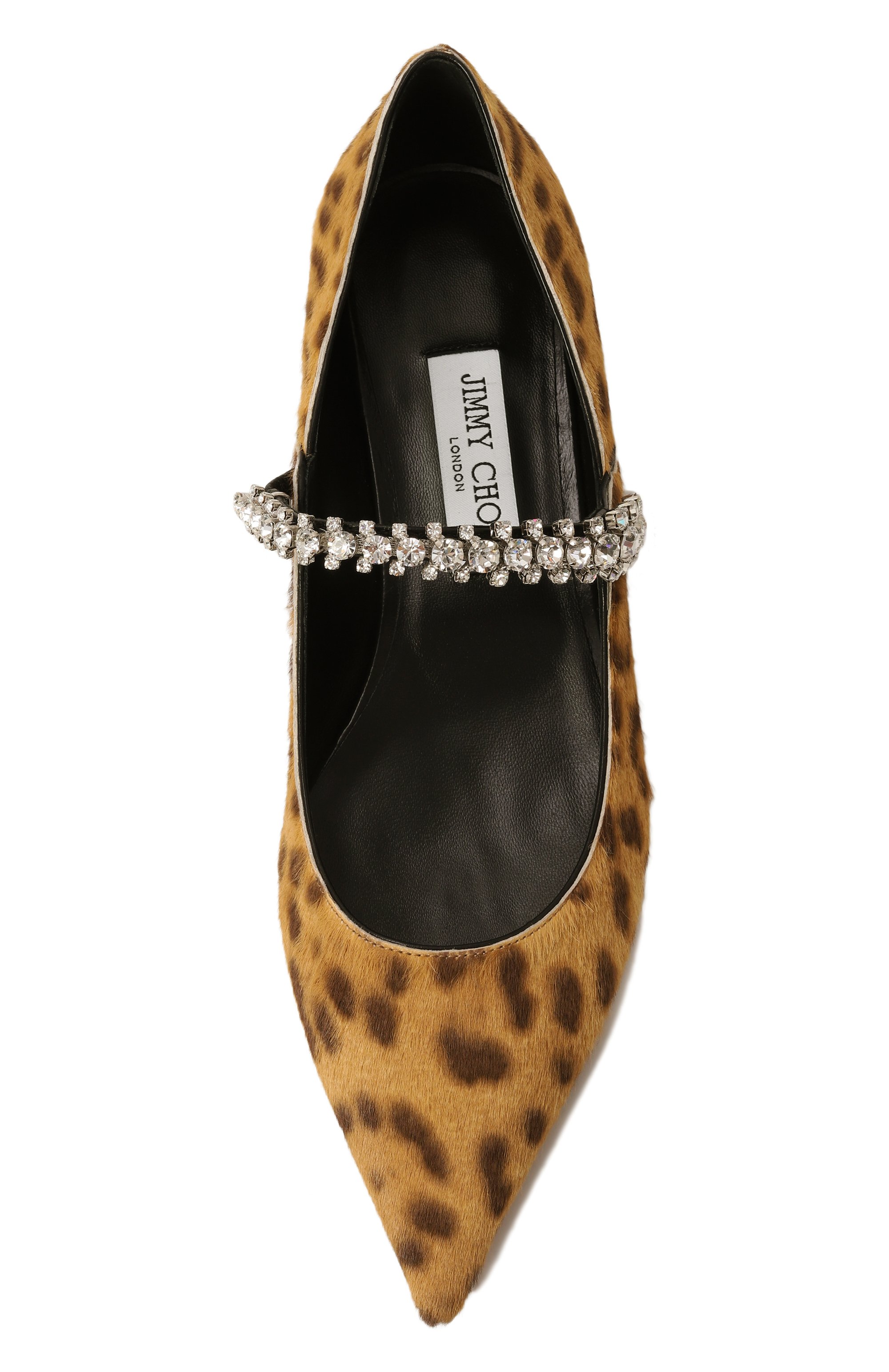 Кожаные туфли bing pump JIMMY CHOO, арт. BING PUMP FLAT/L0P, фото 6