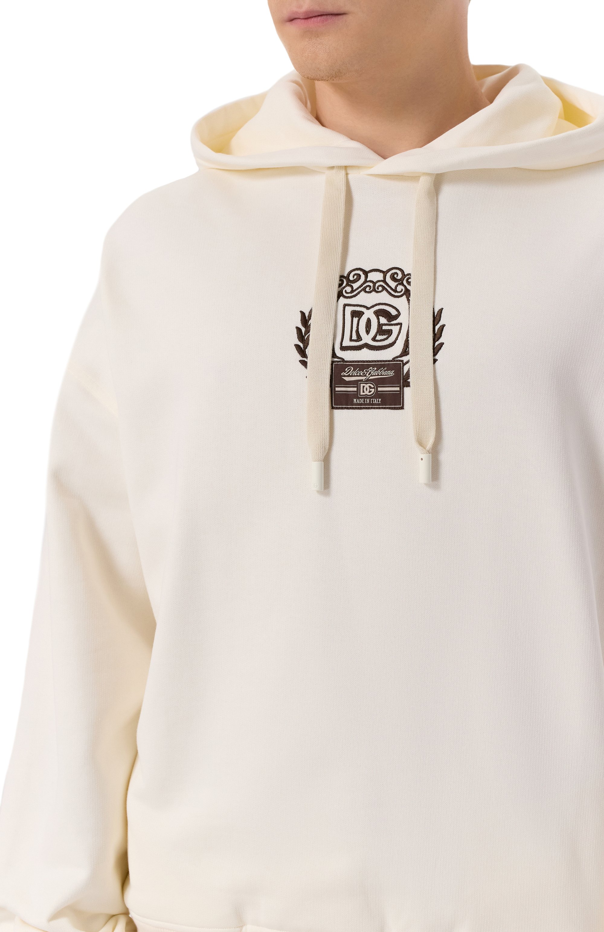 Хлопковое худи DOLCE & GABBANA, арт. G9B0UZ/HU7DU, фото 5