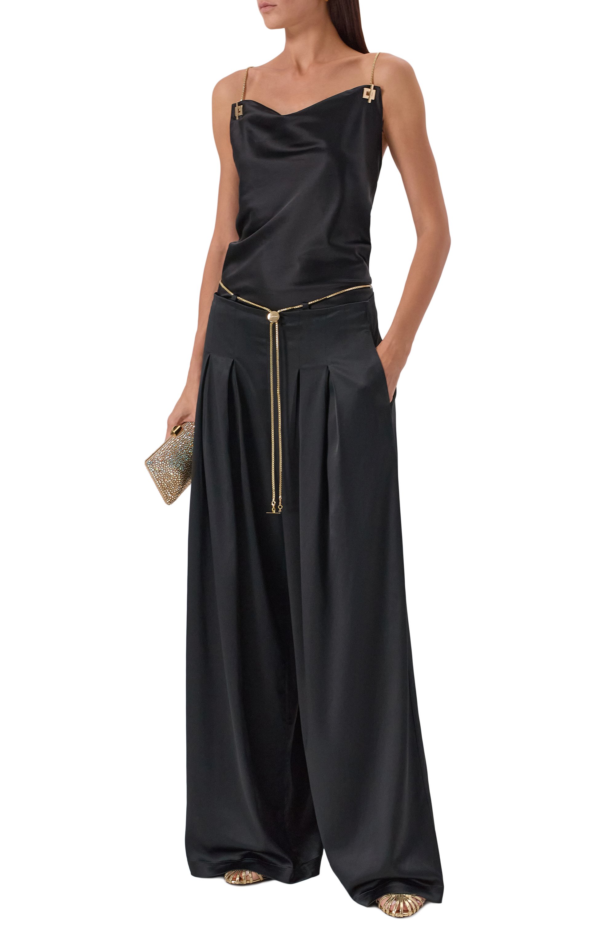 Атласные брюки DANAME, арт. 325SS3606A, фото 2