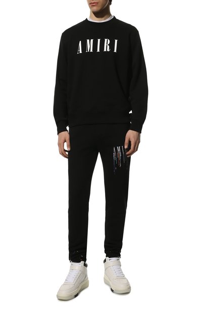 Хлопковый свитшот AMIRI, арт. PXMJL006-001, фото 2