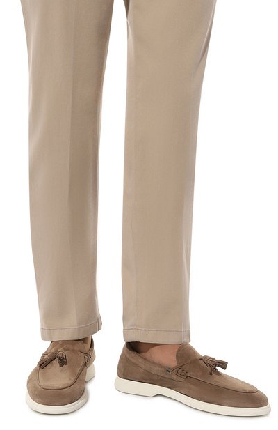 Замшевые лоферы BOSS, арт. 50517133, фото 3